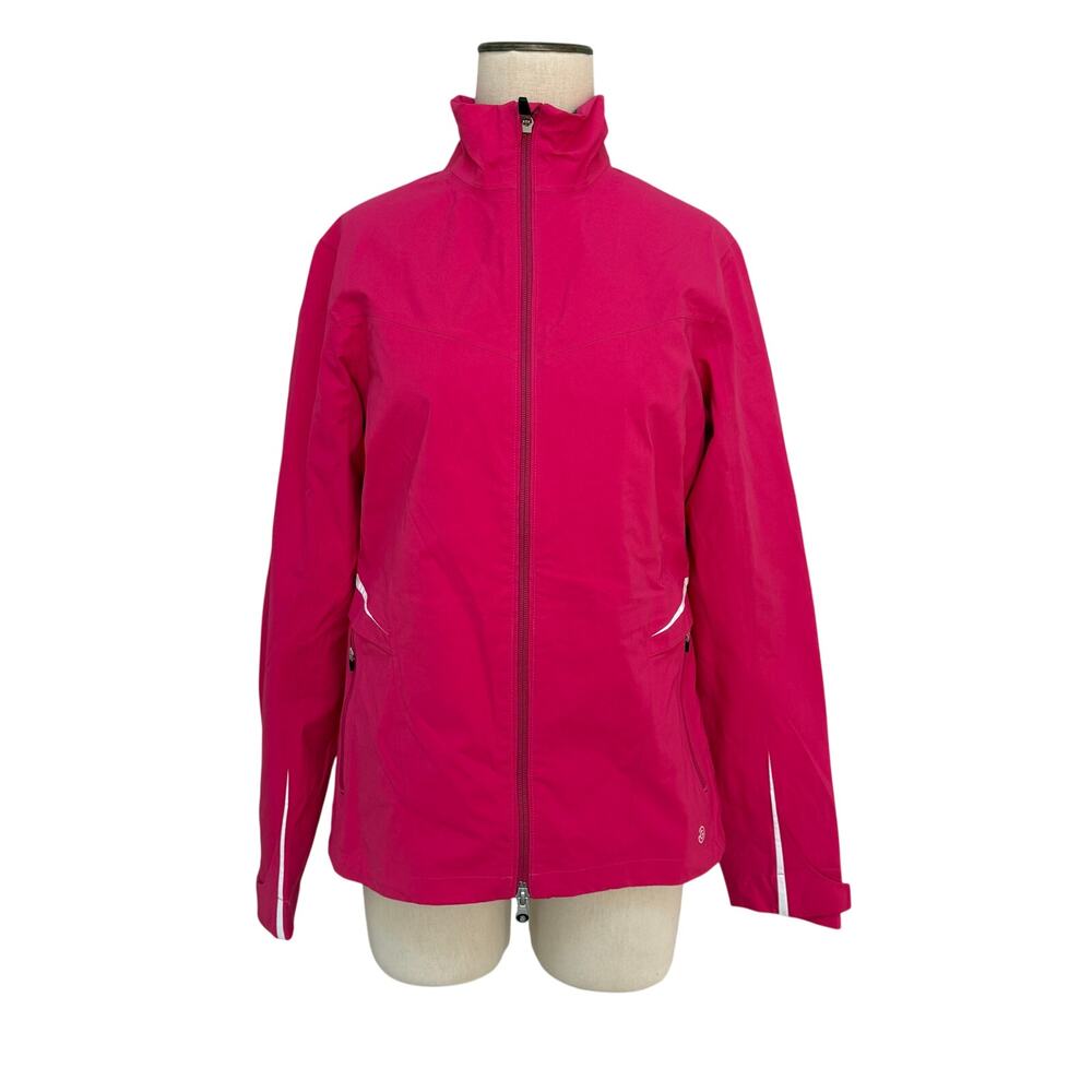 Galvin Green Adele Waterproof Gore-tex Full Zip Golf Rain Jacket Pink Small NWT